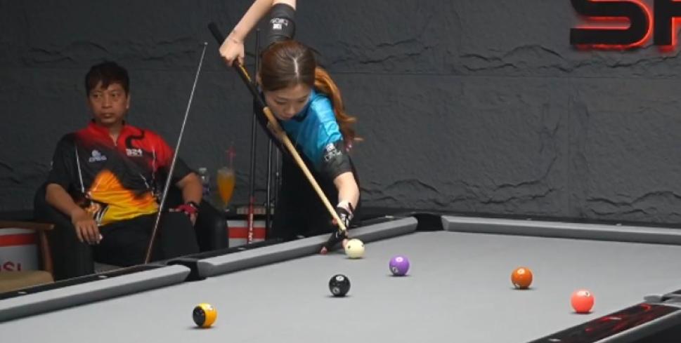 Hoàng Sao so tài mỹ nhân bi-a Hàn Quốc, kết quả gây ngỡ ngàng